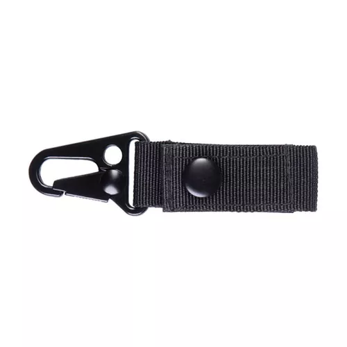 MIL-TEC popruh / klíčenka s tak. karabinou 7cm ČERNÁ