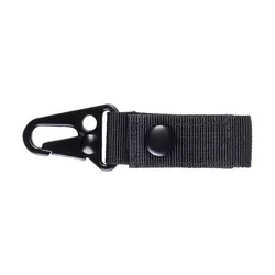MIL-TEC popruh / klíčenka s tak. karabinou 7cm ČERNÁ