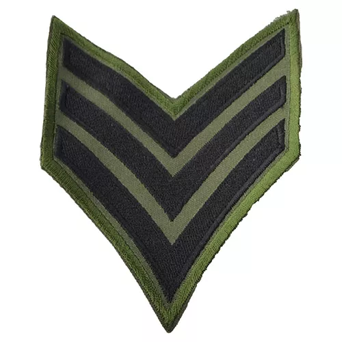 NAVYS nášivka US hodnost SERGANT - OLIV