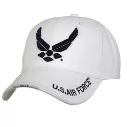ROTHCO čepice baseball DELUXE AIR FORCE BÍLÁ