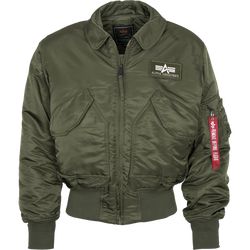 Alpha Industries Bunda  CWU 45 dark olive M