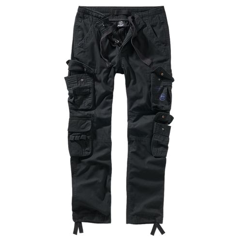 Brandit Kalhoty Pure Slim Fit Trouser černé XXL