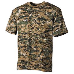 Tričko US T-Shirt woodland digital 3XL