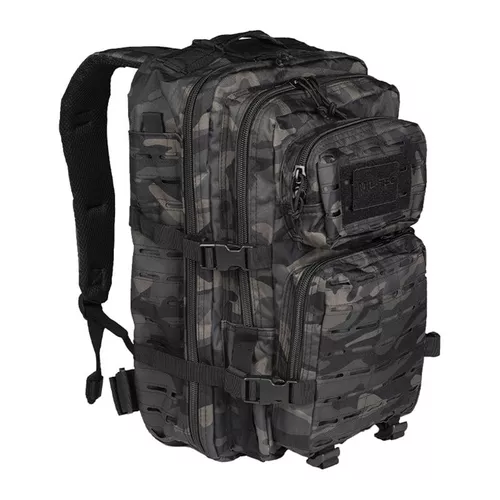 MIL-TEC batoh ASSAULT II LASER CUT velký DARK CAMO