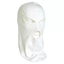 MIL-TEC kukla COTTON se 3 otvory BÍLÁ