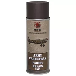 MFH barva ARMY ve spreji 400ml RAL 8027 MATT HNĚDÁ