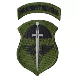 NAVYS nášivka HLOUBKOVÝ PRŮZKUM - OLIV