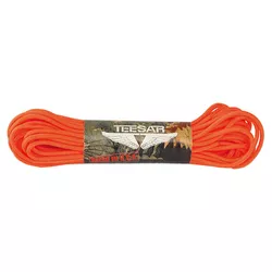 TEESAR šňůra US padáková ø 3 mm / 16 m / 50 feet ORANŽOVÁ