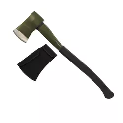 FOX Outdoor sekera DELUXE FIBERGLASS 61cm s gumovou rukojetí ZELENÁ