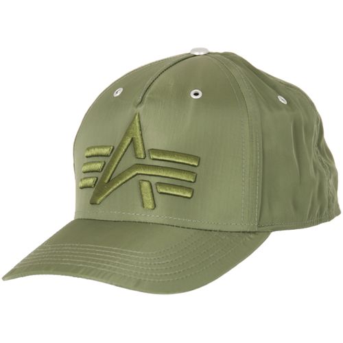 Alpha Industries Čepice Baseball Cap Flight zelená tmavě