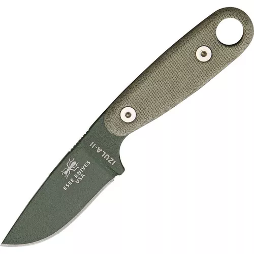 ESEE nůž IZULA-II s pouzdrem ZELENÁ čepel
