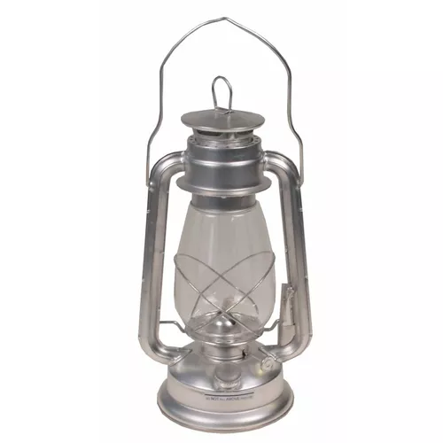 MFH lampa petrolejová Zinek 28 cm STŘÍBRNÁ