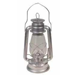 MFH lampa petrolejová Zinek 28 cm STŘÍBRNÁ