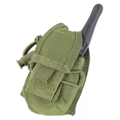 CONDOR OUTDOOR pouzdro MOLLE HHR na rádio ZELENÉ