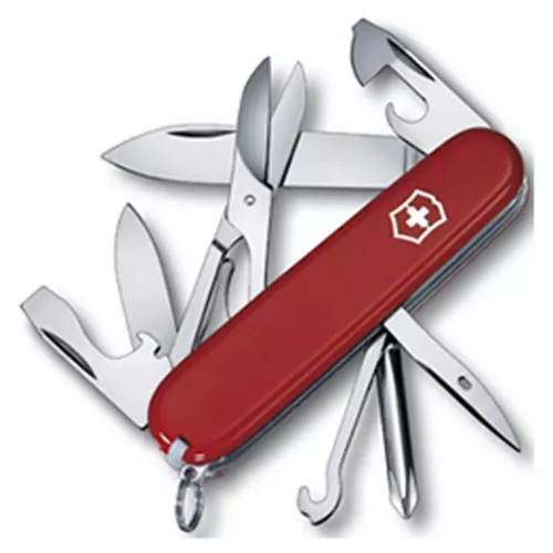 VICTORINOX nůž kapesní SUPER TINKER 91mm ČERVENÝ