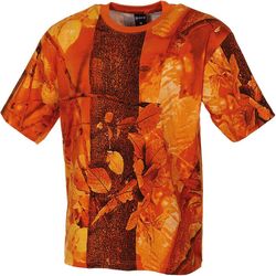 Tričko US T-Shirt lovecká camo oranžová XL