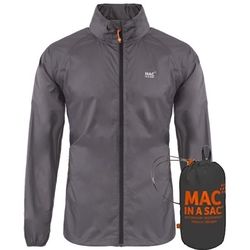 Bunda do deště Mac In A Sac charcoal 3XL