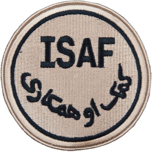 Nášivka: ISAF béžová | černá