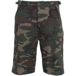 Brandit Kalhoty krátké BDU Ripstop Shorts woodland 4XL