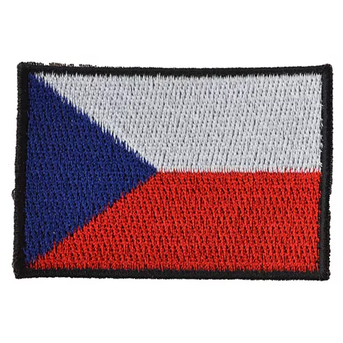 NAVYS nášivka ČR vlajka velká BAREVNÁ (65mm)