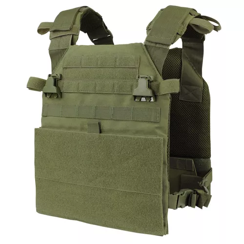 CONDOR OUTDOOR vesta VANQUISH nosič plátů ZELENÁ