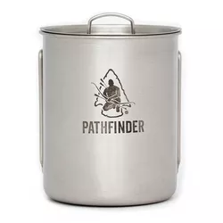 PATHFINDER hrnek s víčkem velký 740 ml NEREZ