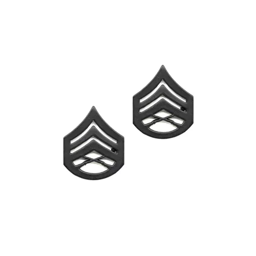 Odznak hodnostní USMC - SSgt. - ČERNÝ