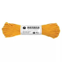 ROTHCO šňůra PARACORD nylon 550LB ø 4 mm / 30 m ZLATÁ
