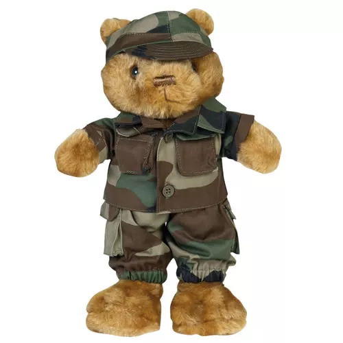 MIL-TEC hračka TEDDY OBLEČENÍ malý - WOODLAND