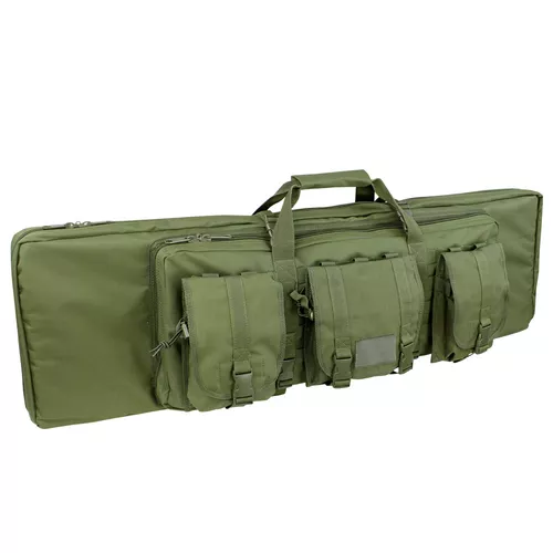 CONDOR OUTDOOR taška na pušku 105 cm se 3 kapsami a popruhy ZELENÁ