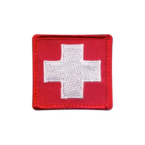 ROTHCO nášivka vlajka ŠVÝCARSKO 5 x 5 cm velcro