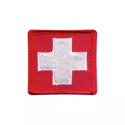 ROTHCO nášivka vlajka ŠVÝCARSKO 5 x 5 cm velcro